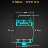 GEEKVAPE ZEUS X RTA- subohmnia vape shop electronic cigarettes