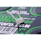 Dual Core Fused Clapton N80 Wire WOTOFO - Wire Gauge : Fused Clapton 26ga*2+36ga- subohmnia vape shop electronic cigarettes