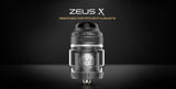 GEEKVAPE ZEUS X RTA - Color: Gunmetal- subohmnia vape shop electronic cigarettes