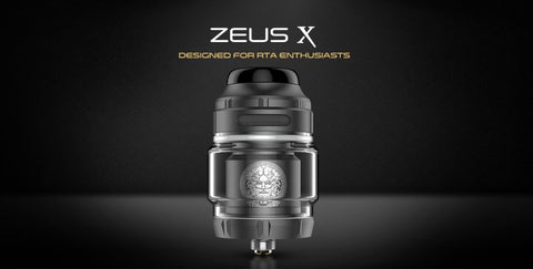 GEEKVAPE ZEUS X RTA - Color: Gunmetal- subohmnia vape shop electronic cigarettes
