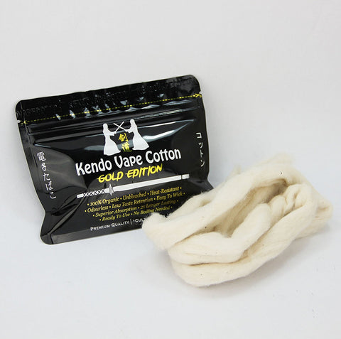 Kendo Gold Edition Vape Cotton