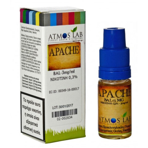Atmos Lab - Apache 10ml - subohmnia vape shop electronic cigarettes