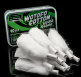 WOTOFO - Organic agleted cotton 6mm - subohmnia vape shop electronic cigarettes