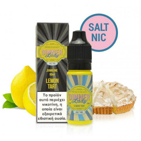 Dinner Lady Lemon Tart Nic Salt 10ml 20mg - subohmnia vape shop electronic cigarettes