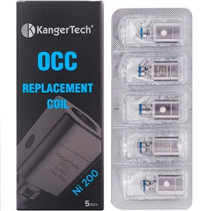 Kangertech SUBTANK Ni200 OCC replacement coils - SUBOHMNIA Vape Shop Electronic cigarettes