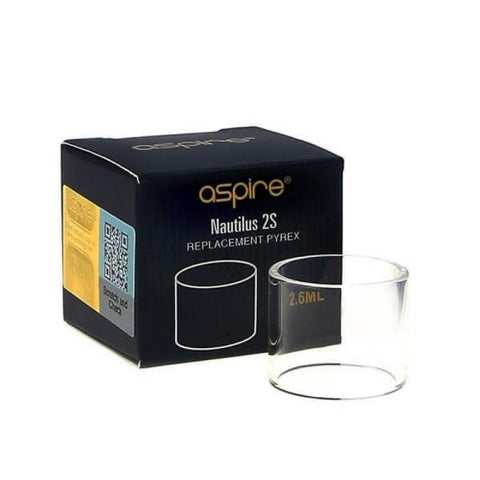 Aspire Nautilus 2s replacement glass tube 2.6ml - subohmnia vape shop electronic cigarettes
